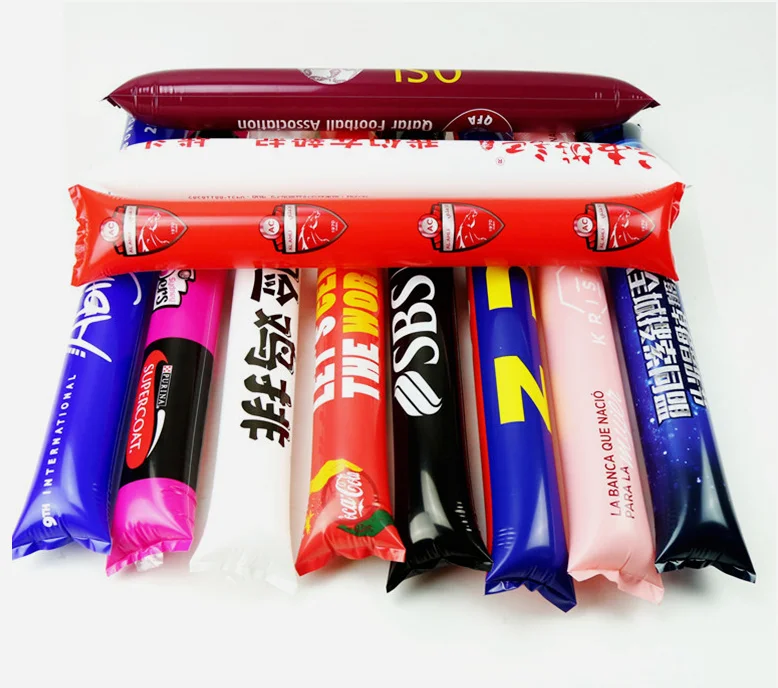 
hot selling promotional various color LED thunderstick hand clap noise maker 