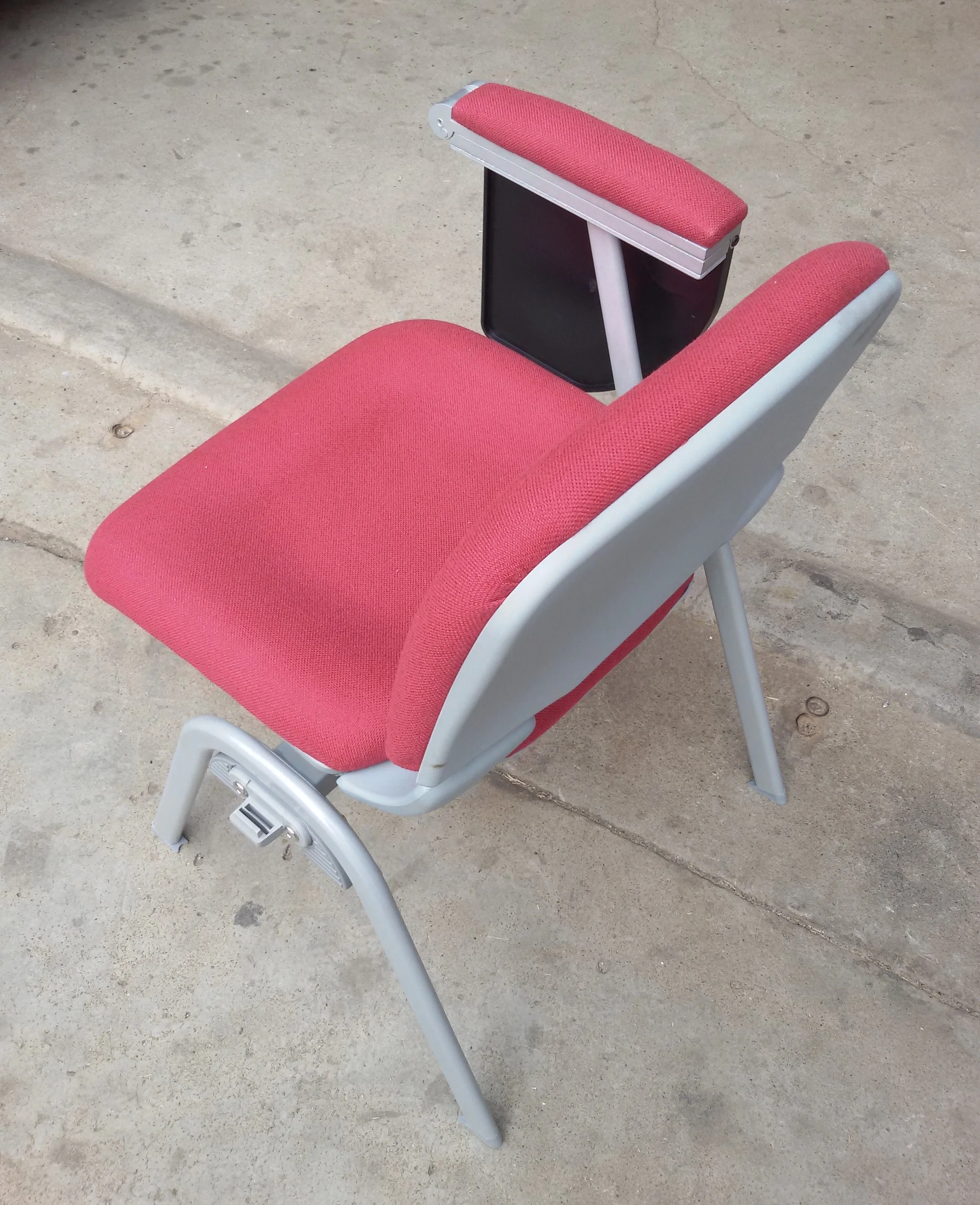 school study chair with writing board pad for sale