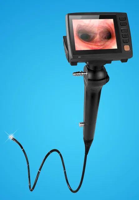 High definition video endoscopy camera connect with big screen flexible colonoscope
