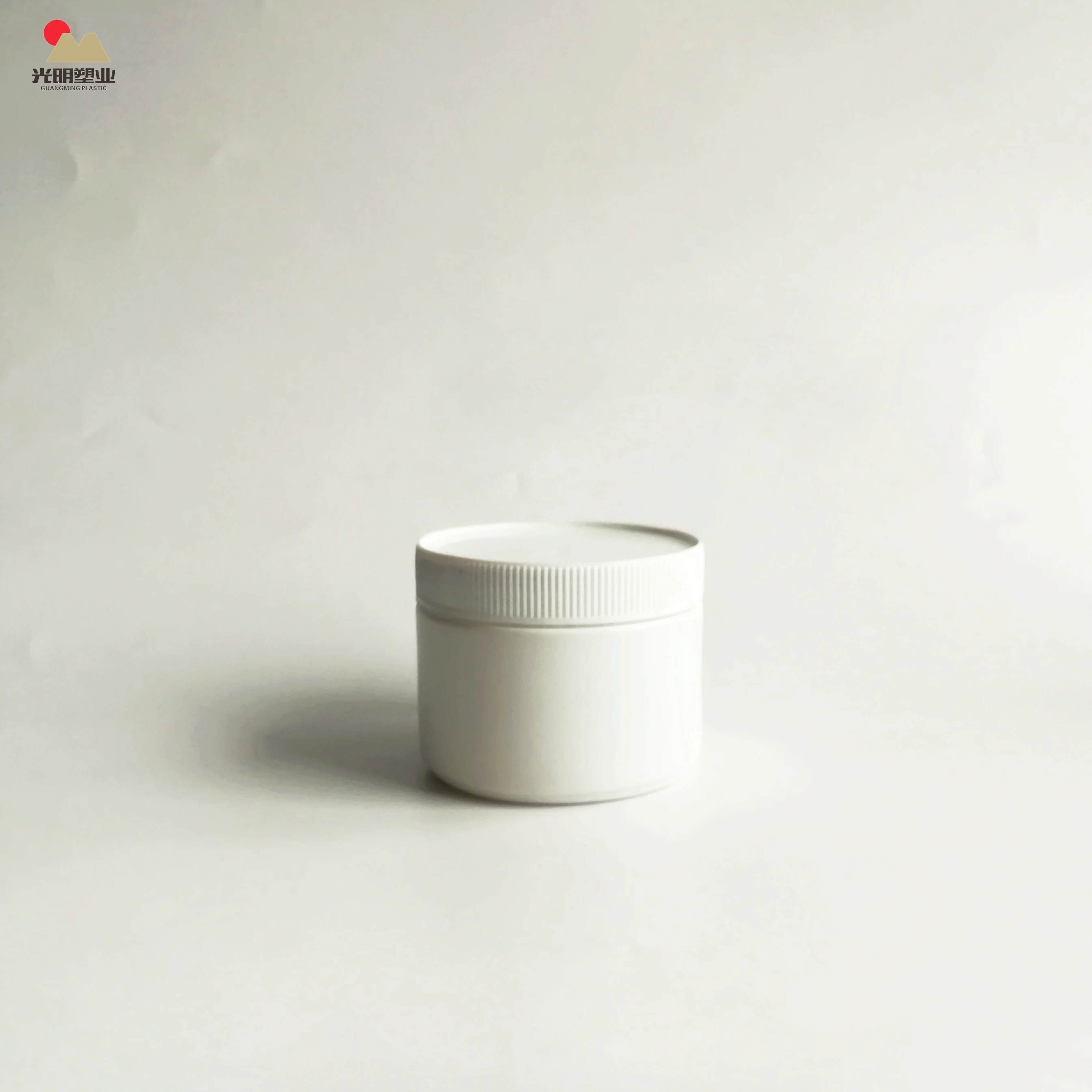 Food Grade 100g 120g white round HDPE protein powder Plastic Jar