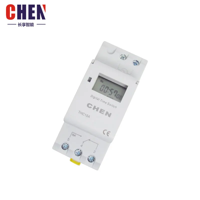 Чэнь THC-15A ЖК 220v 20a 25a программируемый цифровой таймер переключатель реле