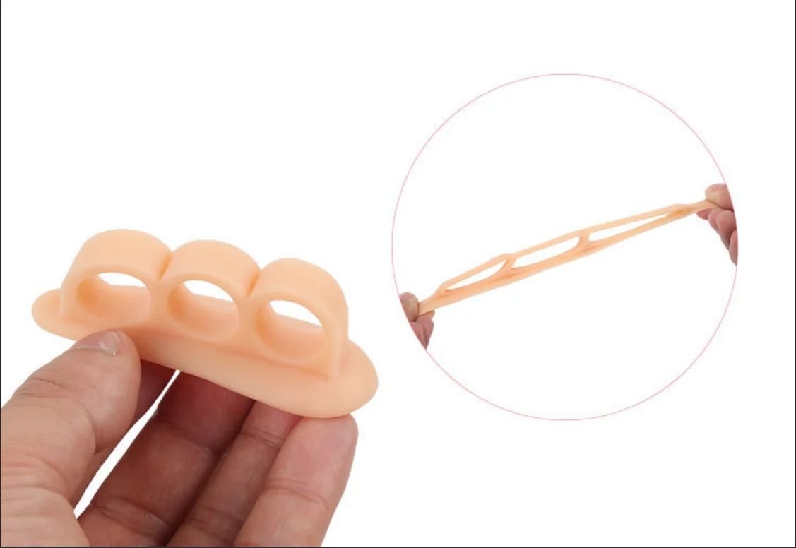 Factory price hammer toe Overlapping  Pain Relief Diabetic Feet SEBS Toe Separators