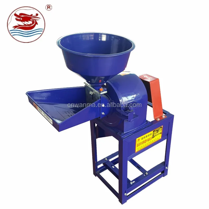 China Factory Sale Mini Grain Grinding Plant Wheat Making Coconut Flour Grinder Machine High Capacity Corn Grinder