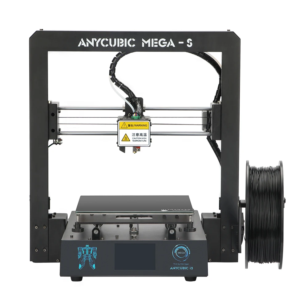 2020 новое обновление Anycubic Mega S FDM 3D принтер с высоким качеством экструдер для diy