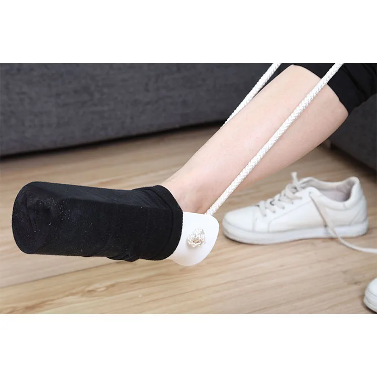 Old People Sock and Stocking Aid with Built-UP Foam Handles