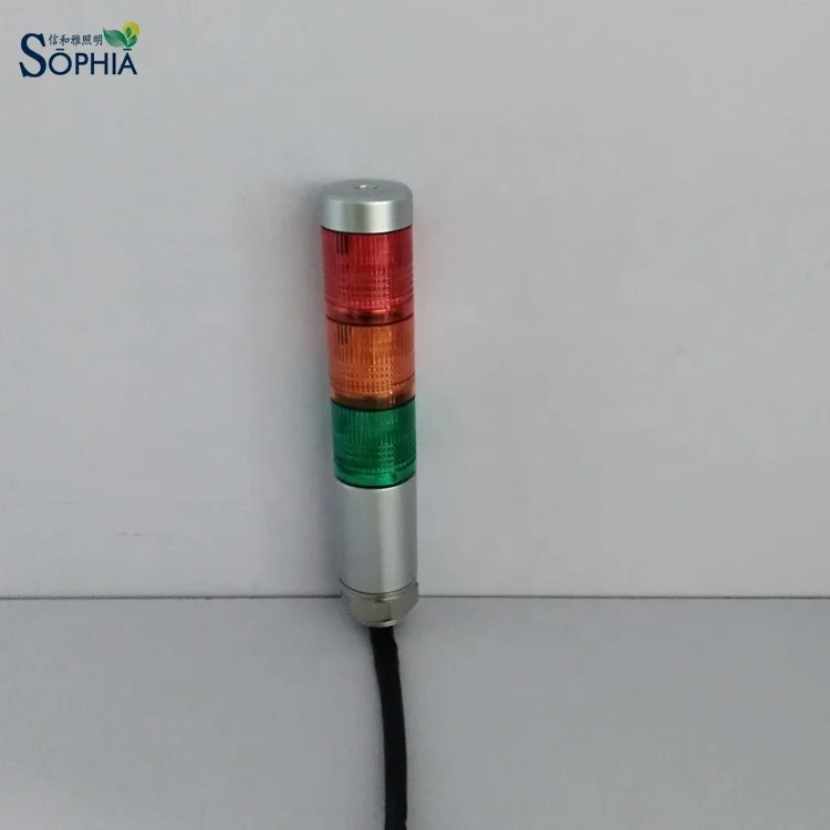 K25 K30 25mm 30mm 12V 24V 100-240V mini  led signal tower light