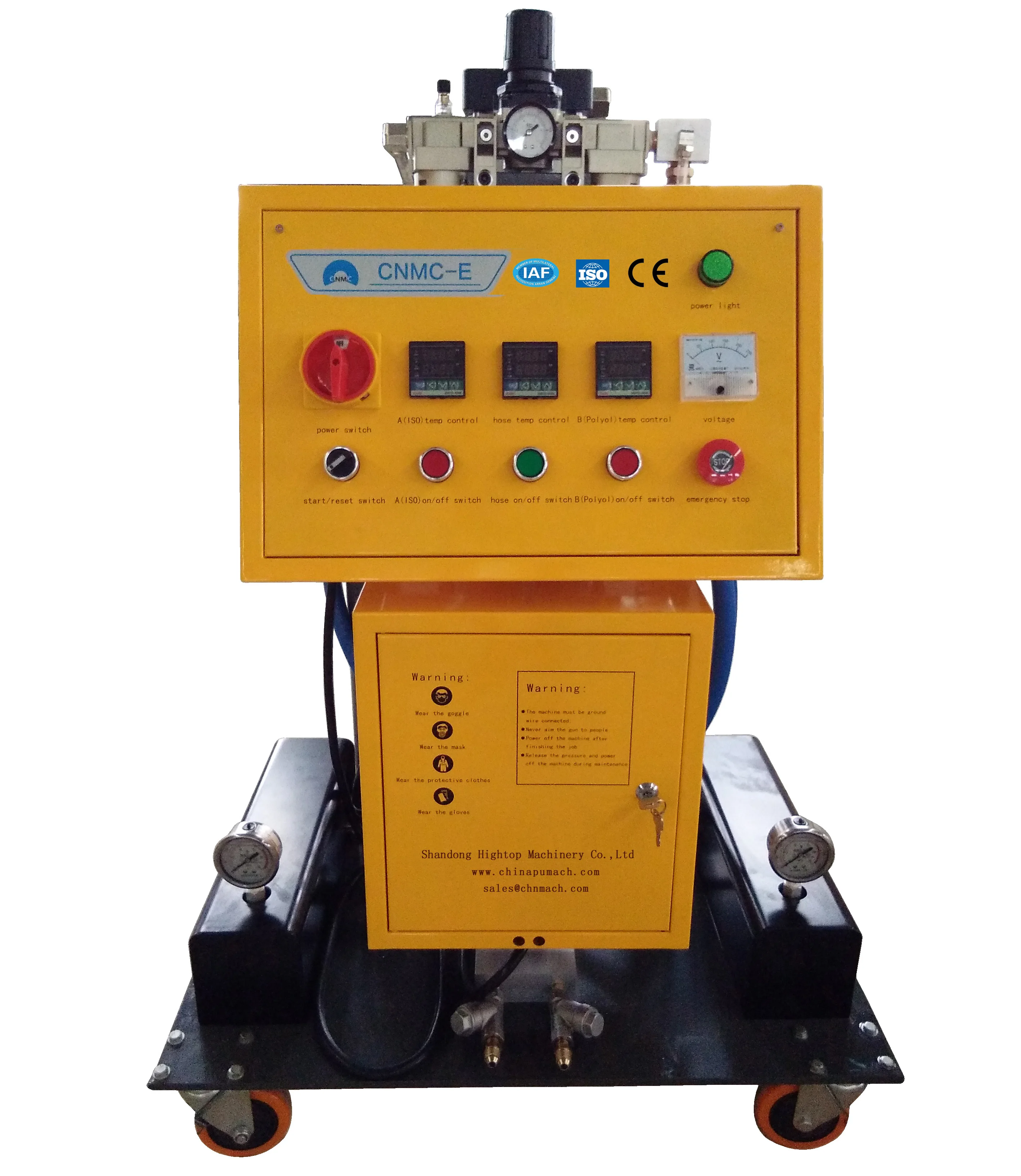 220V/380V High Pressure Portable PU Foam Spray Machine for Wall and Roof