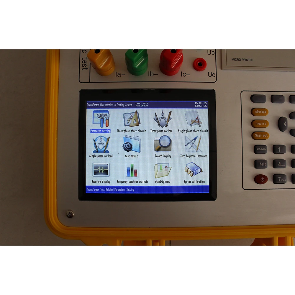 UHV-320 transformer short circuit tester