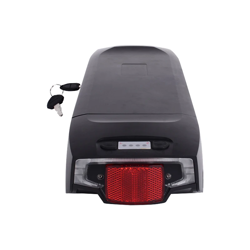 Rechargeable rear rack battery 48v 36v lithium battery electric scooter battery