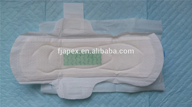 
Good quality breathable 280mm anion sanitary napkin for night use 