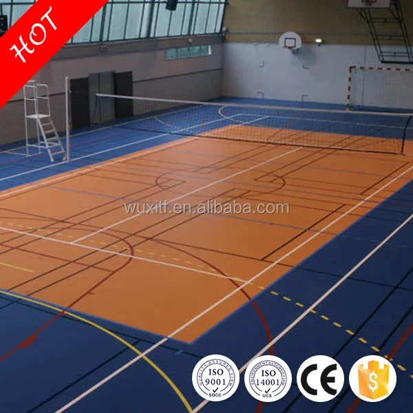 Экологичный, Лидер продаж, спортивный пол из ПВХ с баскетбольной поверхностью, индивидуальный спортивный пол из ПВХ/комнатный пол для баскетбольной площадки