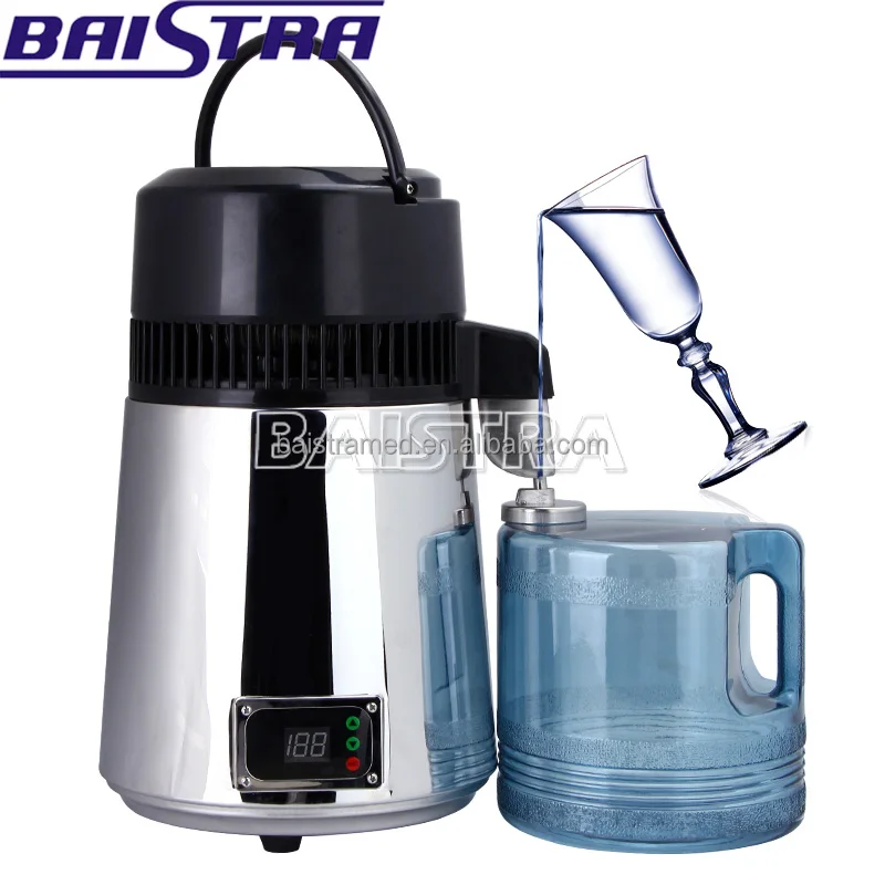 Лучшая цена, ЖК-дисплей, спиртовой дистиллятор из нержавеющей стали, дистиллятор для лаборатории и домашнего использования