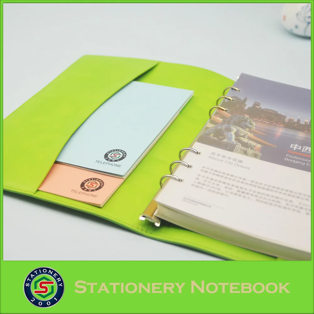 Кожа высокого качества листовой Жесткий Чехол Pocket папки производителя