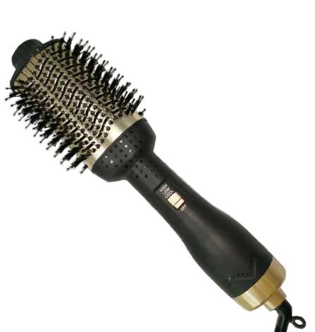 Human Hair Extension Tool Electric Hot Air Hair Rolling Brush