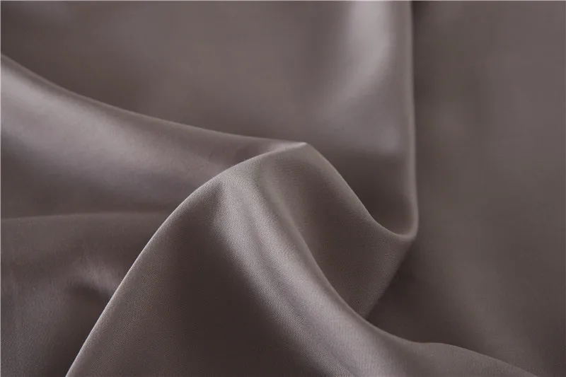 Custom Colours Bamboo Lyocell Plain Dyed Bed Sheet Set 173*120  400TC Bamboo Bedding Set