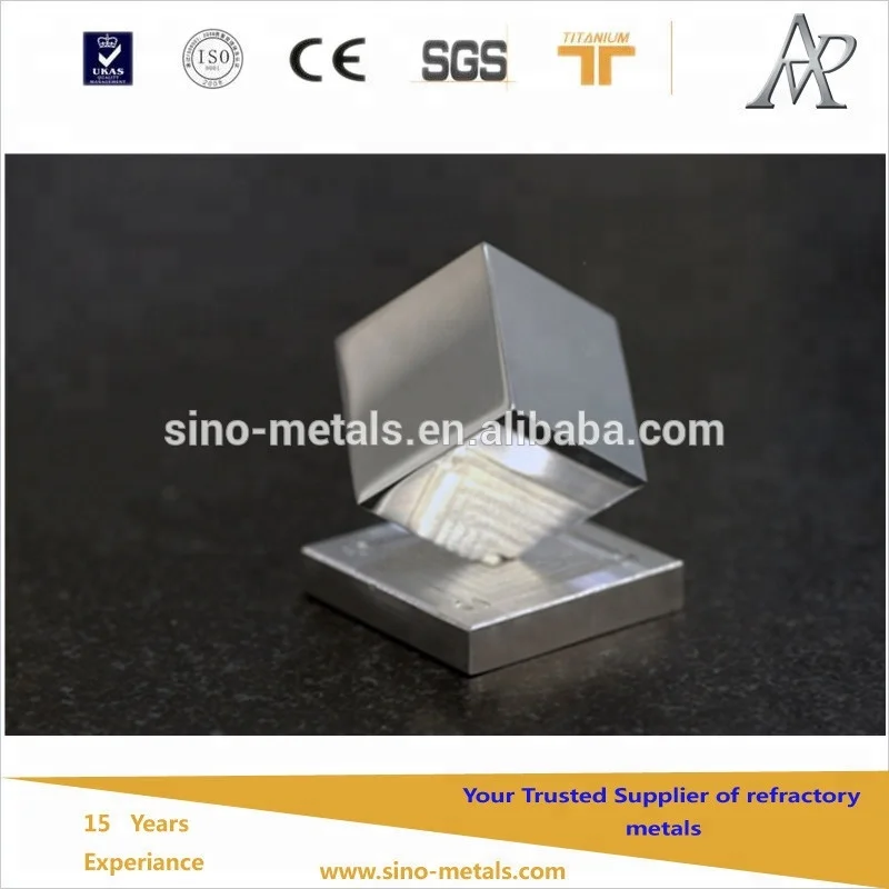 tungsten alloy brick with high density