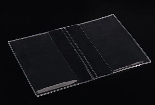 Custom composition book a4 clear pvc plastic protective cover