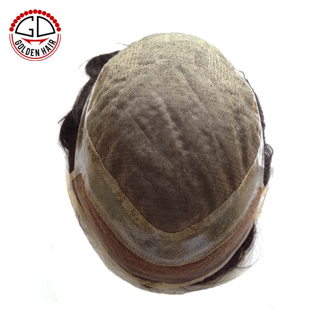 Natural And Comfortable Mono Base Thin Skin Hair Systems For Men