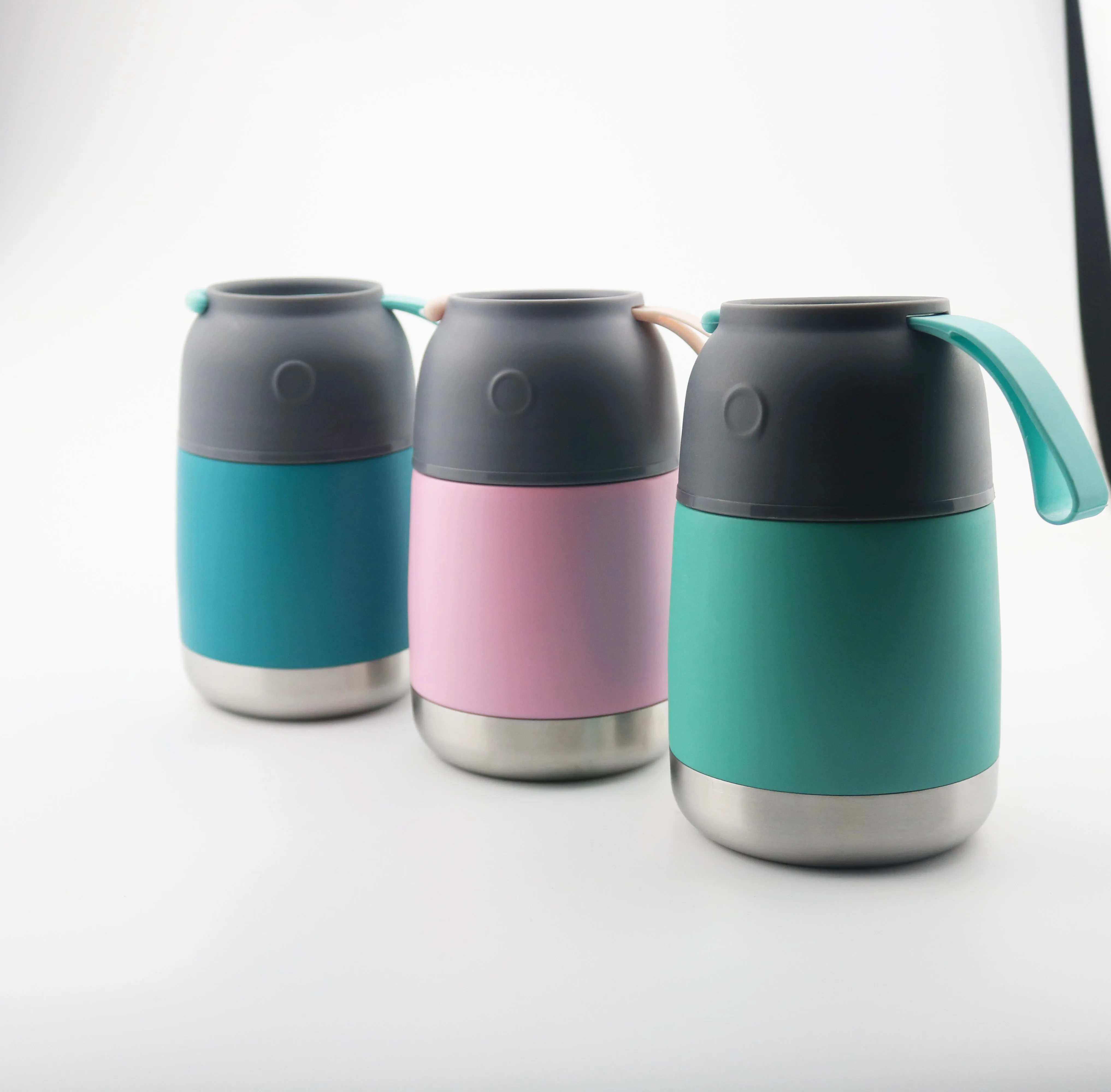 18/8 детский термос из нержавеющей стали банка для еды Изолированный Вакуумный Ланч-бокс горячей