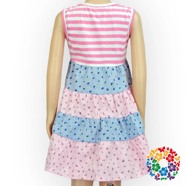  Летние клетчатые платья для маленьких девочек юбка без рукавов с рисунком молодых