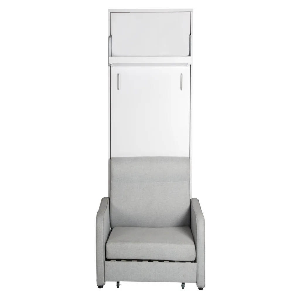 New design Wholesale Knock down/Assembled Sofa Wall Murphy Bed With Sofa JL-WD07 For Bedroom