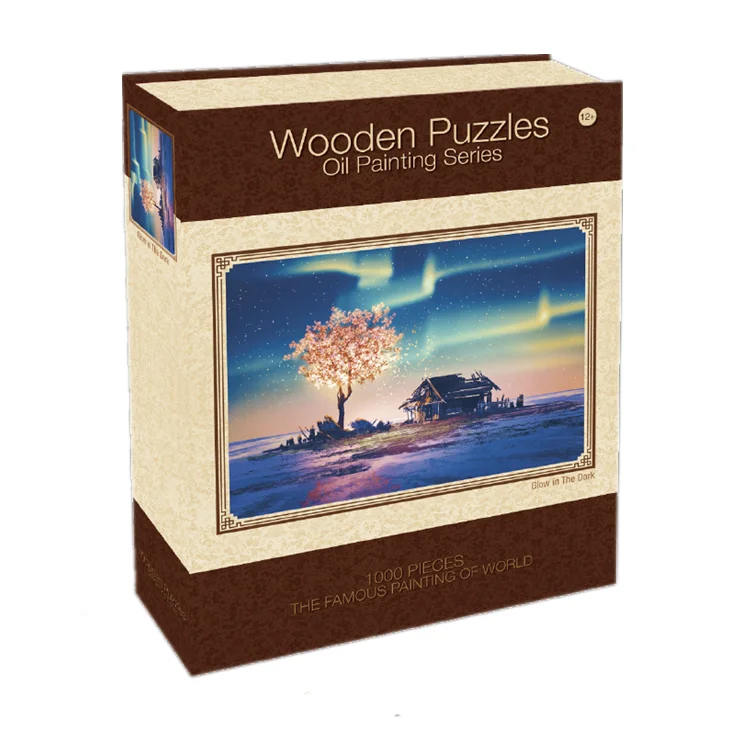 2017 Wholesale Brain Teaser Wooden Jigsaw Puzzles from China