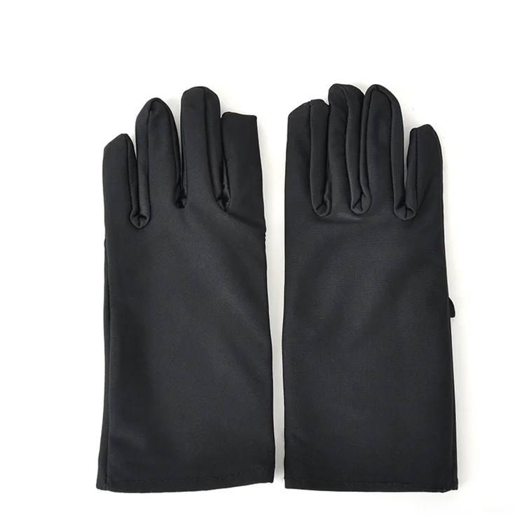 China professional polyester gloves popular microfiber jewelry gloves for promotion