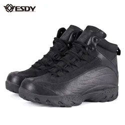 ESDY 2 Colors Outdoor Sports Boots Hiking Hunting Shoes Waterproof Camo Tactical Assault Desert Boots