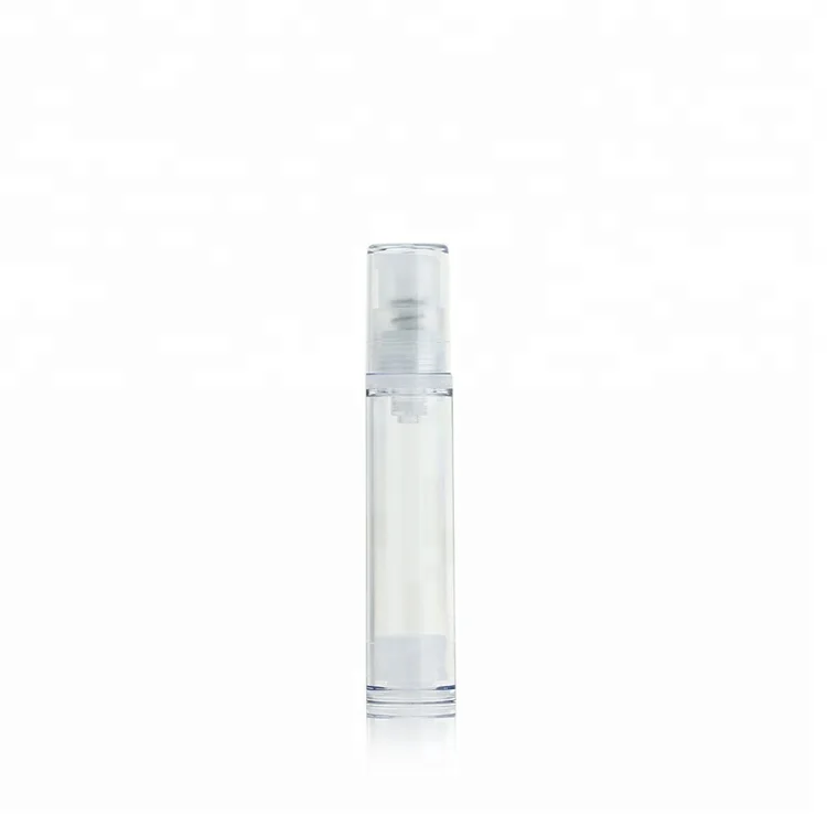 
Best Sale 5ml 10ml Travel Set Plastic Bottle Cosmetic Packaging Airless Pump Bottle Small Volume package Simple bottle Z 