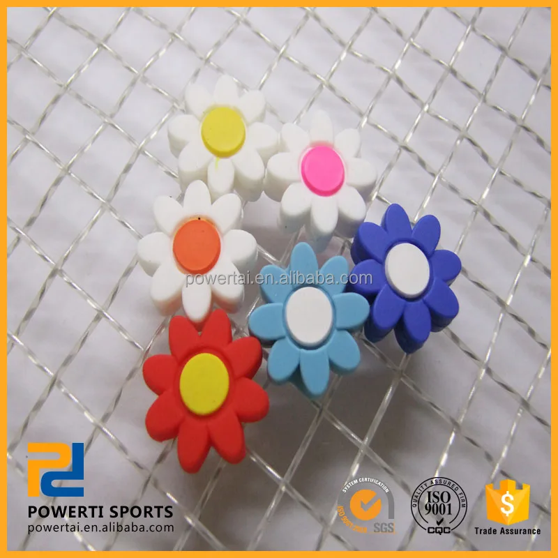 flower Silicone Vibration dampener tennis products/tennis racket/ Shock Absorber