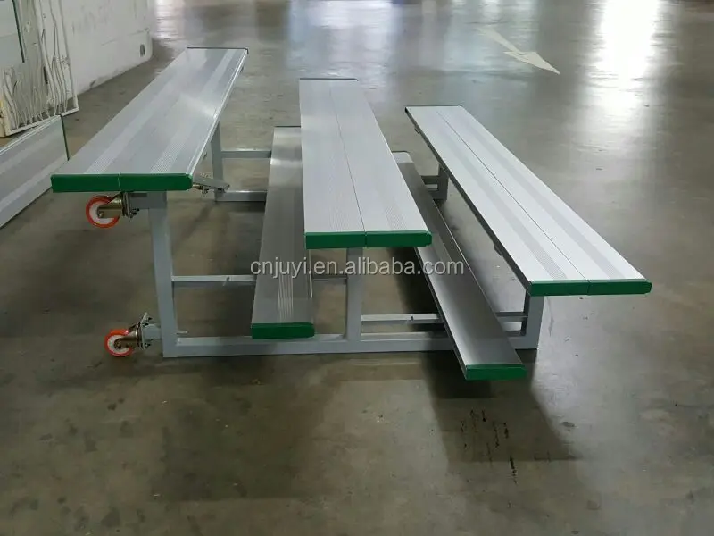 
JUYI China Factory Wholesale Metal Structure Stadium Movable croquet balls aluminum bleachers 