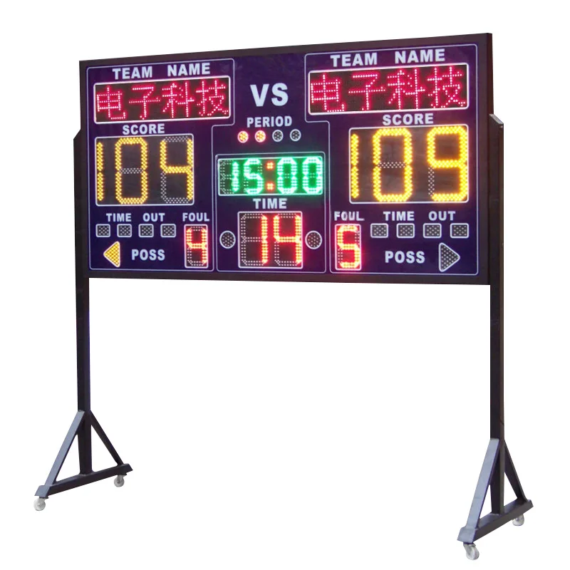 basketball timer scoreboard/digital basketball scoreboard