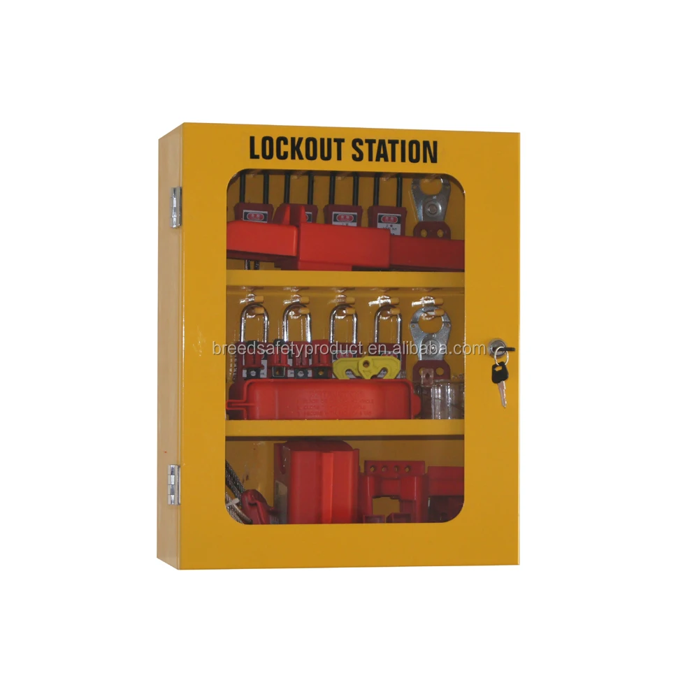 Lockout Management Kit Lock Station Metal Padlock Box