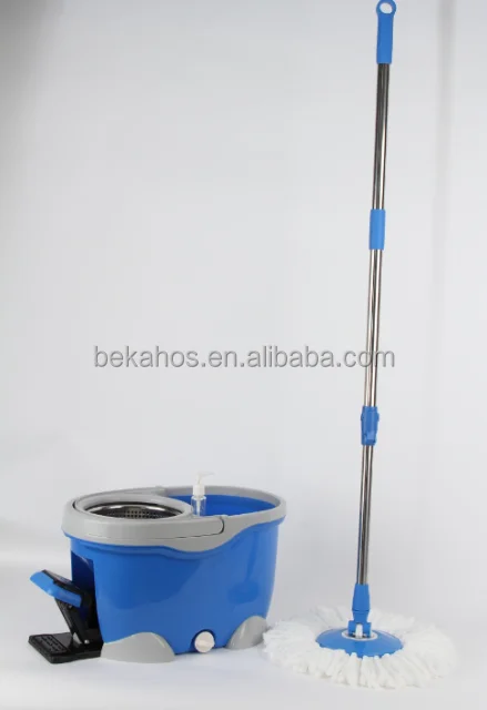 4 Drivers cleaning mop with 360 degree spin bucket mop