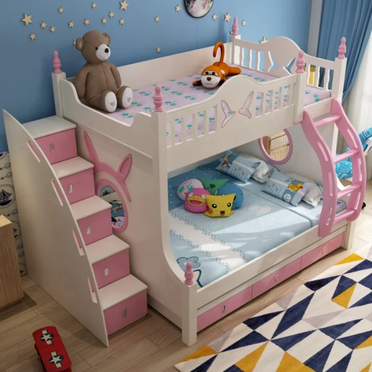 Cheap but durable children furniture kids bedroom  set