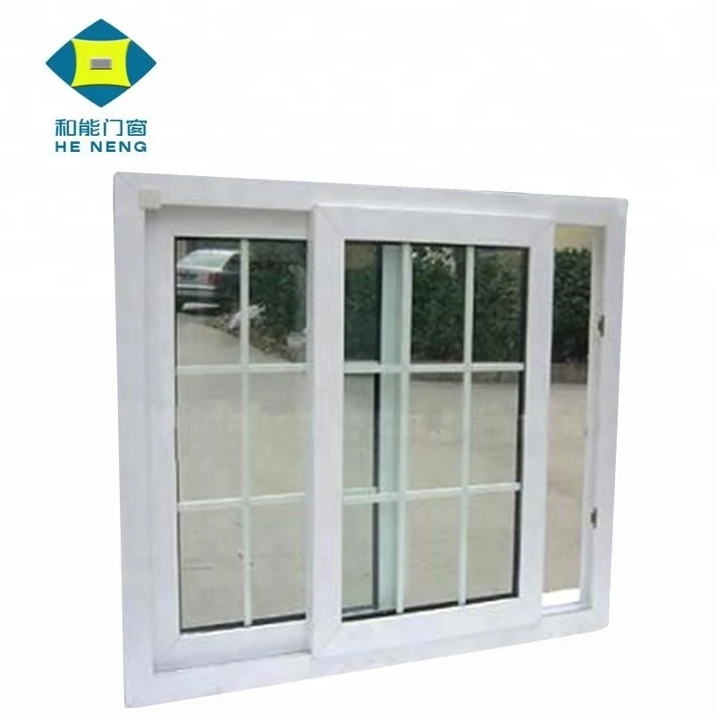 OEM Latest Safety New House Modern UPVC Window Grill Design India For Sliding Windows