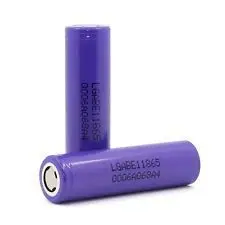Цилиндрические Литий-Ионная 18650 Аккумулятор LG E1, LG 18650 3200 МАч, Flat Top 3.7 В 3200 мАч LG Батареи