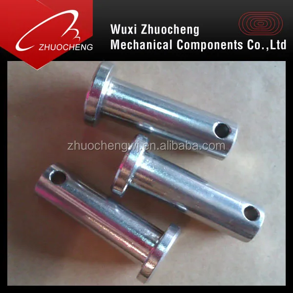 High Quality DIN1444 B Zinc Plated Clevis Pins With Head