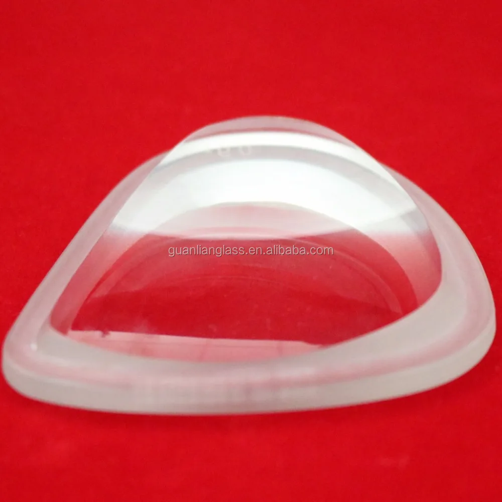 Необычные прозрачные оптические стеклянные линзы от производителя