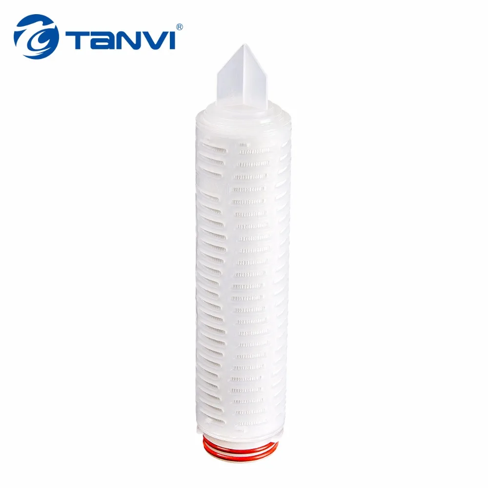 10inch 5um perfume filtration PP pleated filter cartridge