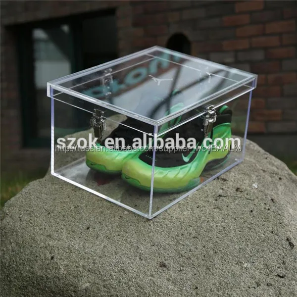 Alibaba выразить приятные глазу акриловая коробка для adidas обувной коробки