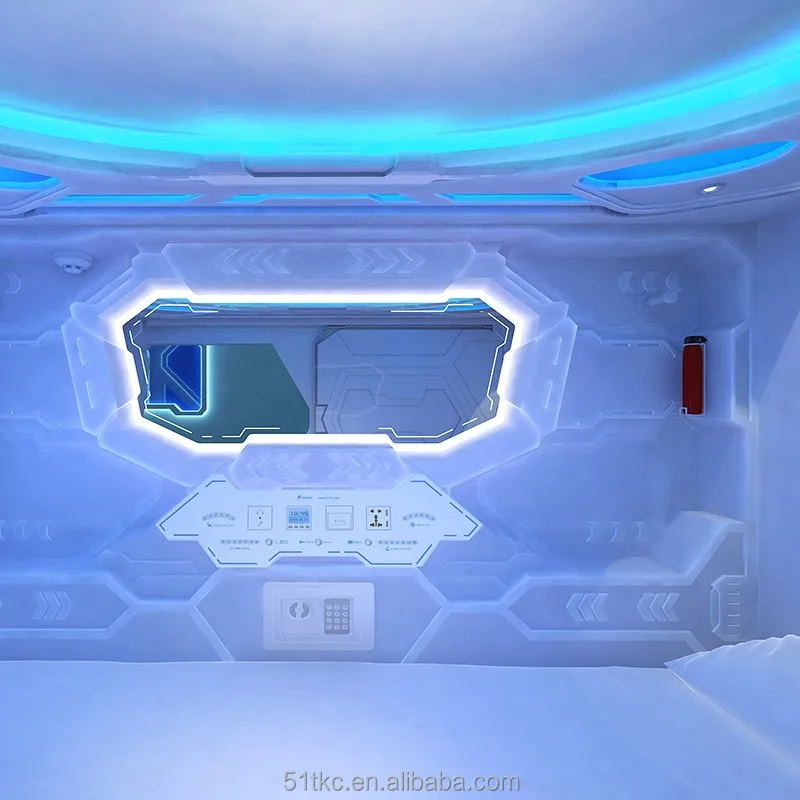 M-811 2022 space capsule hotel furniture bedroom sets metal bunk beds supplier