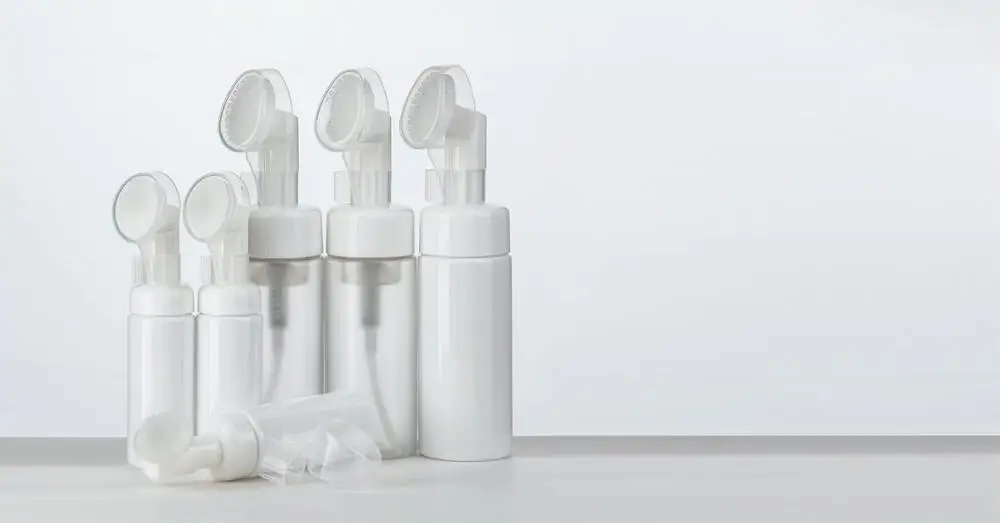 UKF03 100ml-150ml-200ml-250ml HDPE bottle withPatent design foam pump 43mm foam pump