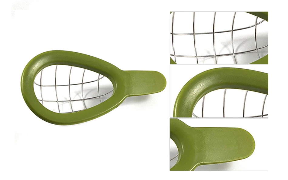 Avocado slicer avocado corer peeler fruit cutter pulp separator plastic knife kitchen vegetable tool