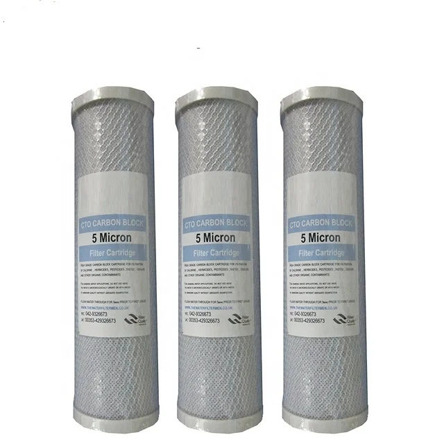 factory big CTO 20 inch high activated carbon Water Filter cartridge