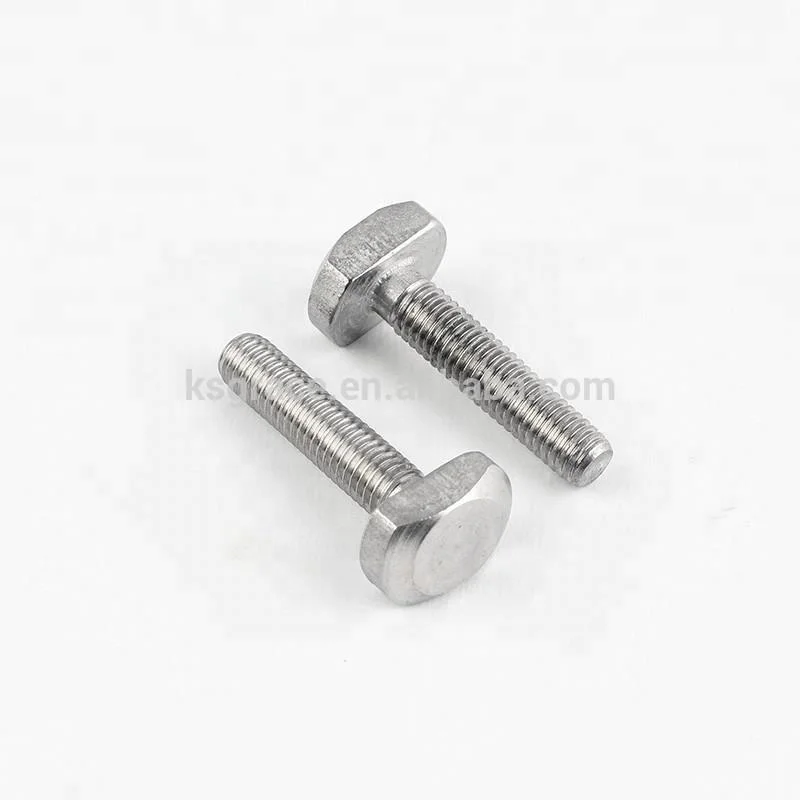 DIN 25192 T Type Bolt  T-slot T-Head Bolts (Hammer Head Bolts) For Railway Vehicles