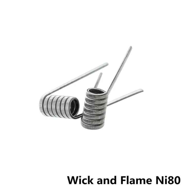 
2019 Ni80 Nichrome80 pre built vape coil Ni90 wire 