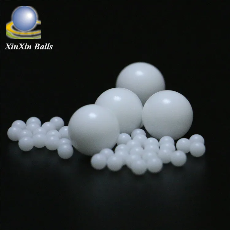 high precision pom 6mm 6.35mm 7mm 500pcs small solid delrin plastic ball