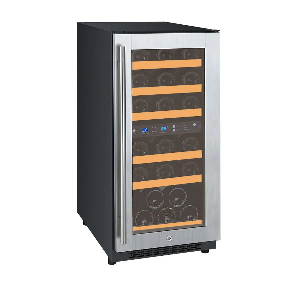 
built in ball bearing wine cellar/Wine Refrigerator stainless steel 