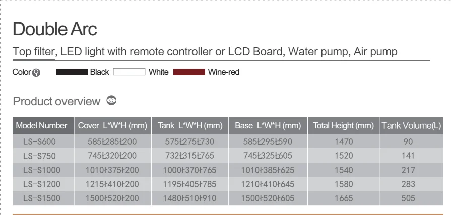 Cleair Aquarium--LS-S